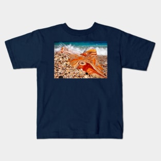 Psychedelic rock splash Kids T-Shirt